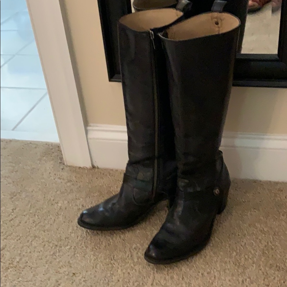 Frye boots.